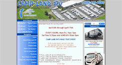 Desktop Screenshot of camplandrv.com